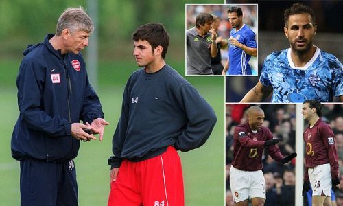 Cesc Fabregas has his heart set on the dugout after studying the best during a trophy-laden career... he opens up on emulating Arsenal mentor Arsene Wenger, furious rows with Antonio Conte and re-uniting with Thierry Henry as he settles into life in Como