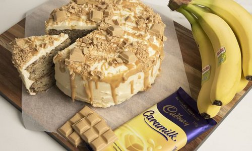 The Cadbury Caramilk banana cake recipe that people are going wild for - and you'll need just 12 basic ingredients