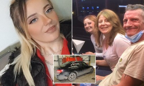 Father who murdered his 19-year-old daughter by running her over with his car twice before ringing his estranged wife to taunt 'I will bring your daughter over, she's dead' is jailed for 18 years
