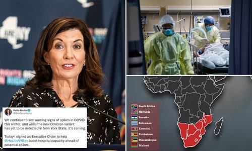 NY Gov Kathy Hochul declares state of emergency amid threat of new COVID variant