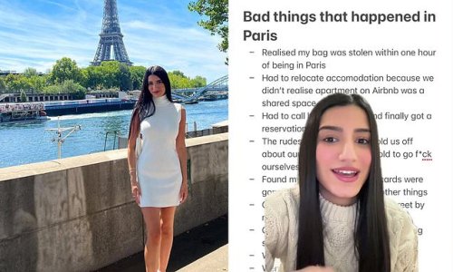 Disgruntled Aussie traveller issues furious 'warning' about travelling to Paris: 'My bags were stolen, I was harassed and the water tasted milky'