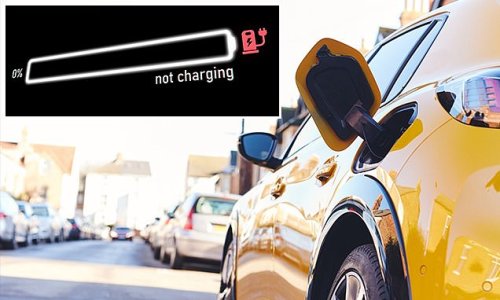 Number of electric car drivers running out of battery halves in two years: Just 4% of breakdowns AA attends are now for EVs with zero charge