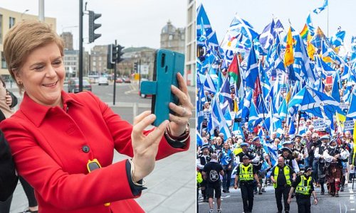 Nicola Sturgeon jets off to the US on 'selfie tour' banging the drum for independence as Scots struggle with cost-of-living crisis