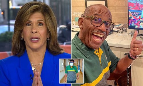 Al Roker is STILL in hospital a week after being rushed back due to blood clots - as Today co-host Hoda Kotb reveals she FaceTimed him from Thanksgiving Parade and says he's 'very grateful' for support
