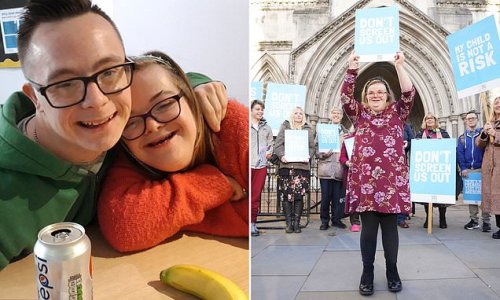 Woman with Down's Syndrome LOSES Appeal Court fight against law allowing babies with the condition to be aborted right up until birth