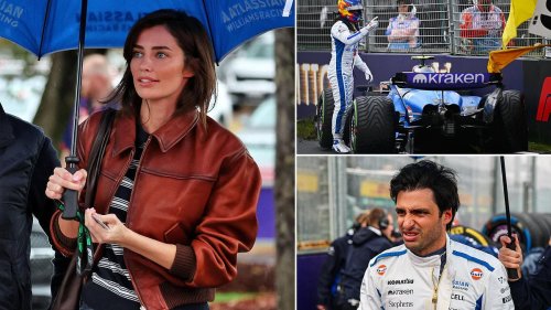 Catwalk queen Rebecca Donaldson sets hearts racing as chic Scot swaps fashion for F1