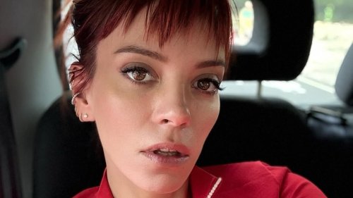 Lily Allen looks radiant as she poses for car selfie days after celebrating her 40th birthday 'under tricky circumstances'