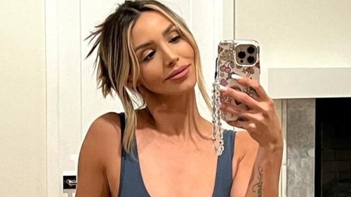 Scheana Shay of Vanderpump Rules poses in a bodysuit at 'new house'... after Tom Schwartz says they...