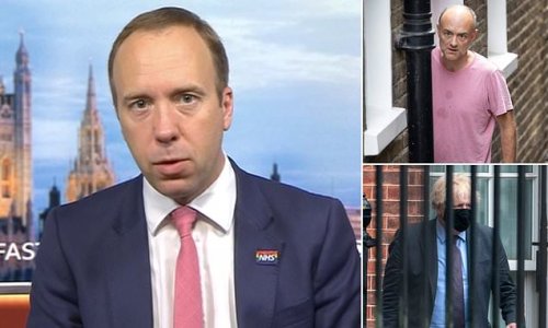 Matt Hancock hits back in row with Dominic Cummings