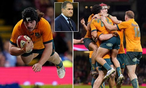 Did the Wallabies just save Dave Rennie's bacon? Aussies produce STUNNING 21-point comeback to beat Wales and avoid an unwanted 64-year first