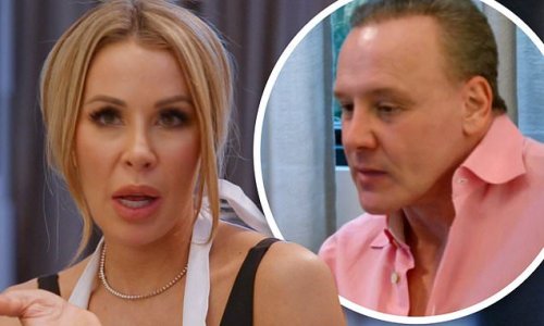 Inside the ugly breakdown of Lisa Hochstein's marriage to 'boob god' Lenny: Real Housewives of Miami's first episode shows plastic surgeon dumping wife, ordering her out of $52M home and dating a new woman