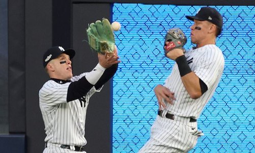 Yankees Aaron Judge and Harrison Bader's blunder sets up Astros homerun