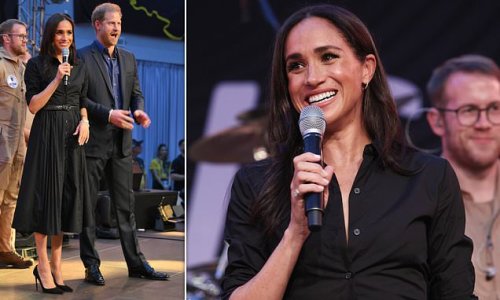 Meghan Markle did her 'own hair and make-up' after landing in Germany and 'got ready for' Invictus...
