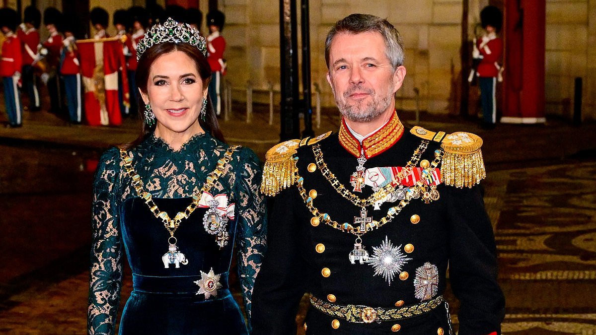 King Frederik and Queen Mary of Denmark host their first annual New ...