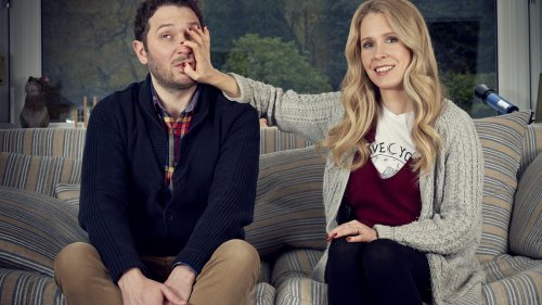 Comedians Jon Richardson and Lucy Beaumont who have starred in TV shows about their relationship...