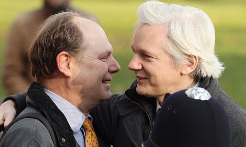 EDEN CONFIDENTIAL: Ex-soldier Vaughan Smith, 59, who once gave Julian Assange sanctuary at his 600-acre estate in Norfolk, is battling 'acrimonious divorce'