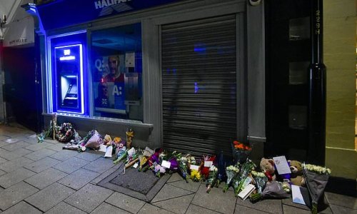 Tributes are left for 'the most beautiful girl in the world' at scene of horror Hexham stabbing as it emerges 15-year-old victim was knifed on her way back from school