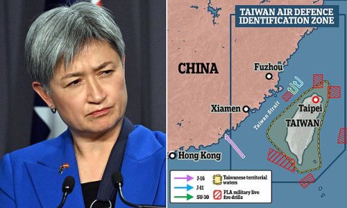 Penny Wong tries to soothe China after Beijing blow-up: Foreign Minister sounds a VERY different tune after Nancy Pelosi's visit to Taiwan sparked tensions