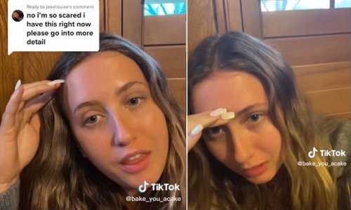 Woman, 24, details how crying over a breakup triggered a migraine that led doctors to discover she has BLOOD CLOTS in her brain - a week after she unknowingly had a STROKE