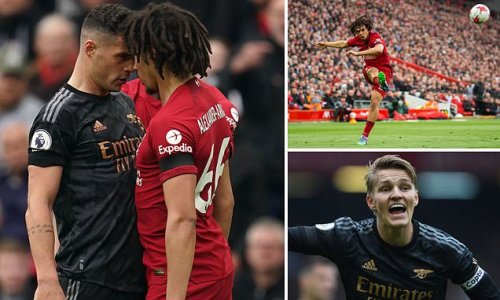 DOMINIC KING: Granit Xhaka lit a flame under Liverpool and Trent Alexander-Arnold