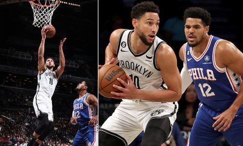 Three-time All-Star Ben Simmons makes his long-awaited Nets debut against his former 76ers teammates as he FINALLY returns to the court after missing 470 days with mental health issues and a herniated disc
