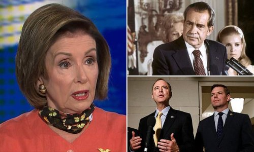Pelosi says Trump DOJ seizing lawmakers cell data goes 'beyond' Nixon