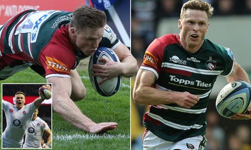 Leicester Tigers' Chris Ashton is now the Premiership's all-time top try scorer but the former England wing is showing no signs of slowing down at 35... as he insists he 'wants more, more, more' and claims he'll 'get as many tries as he can'