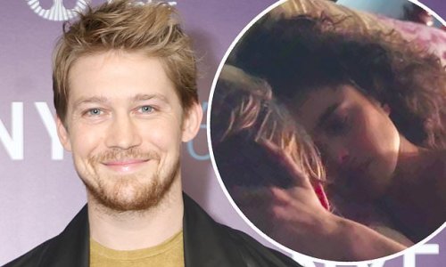 Taylor Swift's boyfriend Joe Alwyn appears at New York Film Festival to promote steamy new movie Stars At Noon where he gets hot and heavy with Margaret Qualley