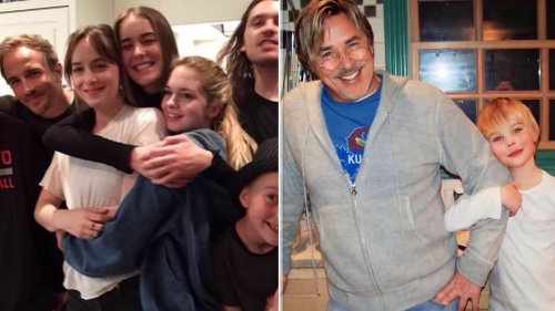 Don Johnson, 74, shares rare photo of his SIX children - including one with ex Melanie Griffith and...