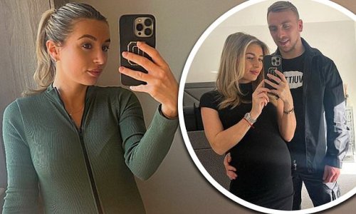 'Pray for me!' Pregnant Dani Dyer admits she is 'nervous' to welcome identical twins and has 'zero organisation' as former Love Island winner prepares to move home