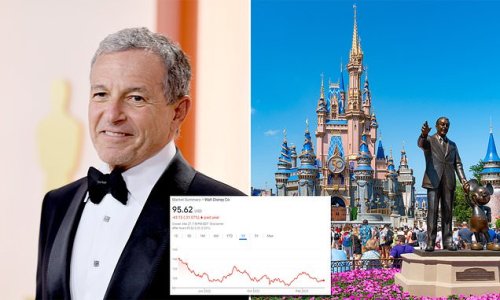 Disney will begin to fire SEVEN THOUSAND of its staff this week, CEO Bob Iger announces, after share price plunged 31% in a year following series of woke controversies