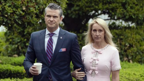 EXCLUSIVEReal reason Pete Hegseth's wife Jennifer Rauchet won't let him out of her sight …and the secret nickname she has earned from Pentagon staffers