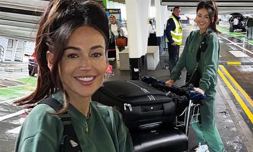 'The greatest danger is not taking the adventure': Michelle Keegan teases an exciting new project as she jets off on mystery trip