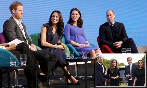 The Prince and Princess of Wales had to 'up their game' when Meghan Markle arrived on the scene as she charmed the public with her wit and confidence, royal book claims