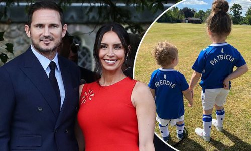 'I'm knackered! Christine Lampard, 43, reveals she doesn't plan on having more children with husband Frank because she's 'too old' - as she gives rare insight into her family life