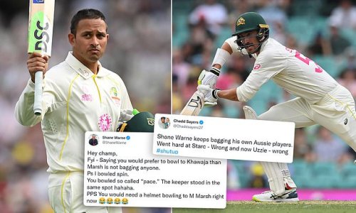 Shane Warne hits back at Chadd Sayers after being told to 'shut up'