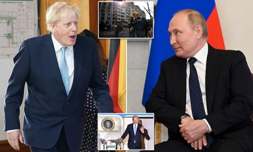 Boris Johnson warns 'fatigue' over Ukraine war could fracture Western unity as he attends G7 summit - with UK joining US, Canada and Japan banning imports of Russian gold to 'starve Putin of his funding'