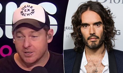 Radio host Jase Hawkins reveals his odd encounters with Russell Brand following rape allegations against the English comedian