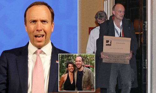 EXCLUSIVE: 'I think Dominic Cummings was the 'chatty rat'': Matt Hancock reveals he was 'elated' when the No10 adviser was fired - and claims he was 'dripping poison' into Boris Johnson's ear