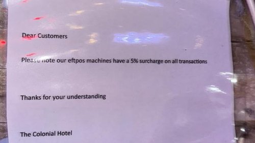 Melbourne nightclub Brown Alley is slammed over ridiculous surcharge fee: 'Wow'