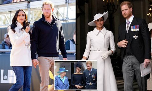 Harry and Meghan want to be part of the 'special family moment' when royals gather on the Buckingham Palace balcony at King Charles's coronation, sources claim