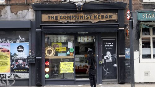 Inside Britain's first Communist Kebab where dishes are named after Lenin and Marx