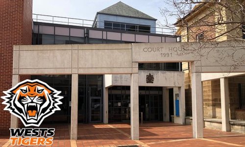 Wests Tigers player is charged over alleged involvement in home invasion that allegedly 'saw a shot fired and a man threatened at gunpoint' - and could be jailed for 20 years if found guilty