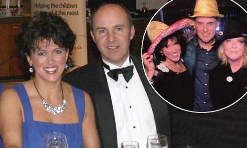 EXCLUSIVE: 'My family are going through a tough period': Fern Britton's best friend reveals her marriage is over as she breaks her silence over pictures of herself kissing TV star's ex Phil Vickery and admits her children are 'very upset'