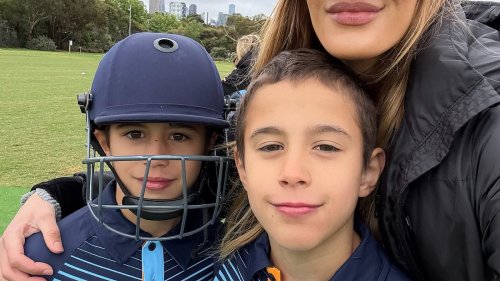 Bec Judd reveals the VERY strict rules her sons Tom and Darcy have for her...after the AFL WAG threatened to send the twins to military school