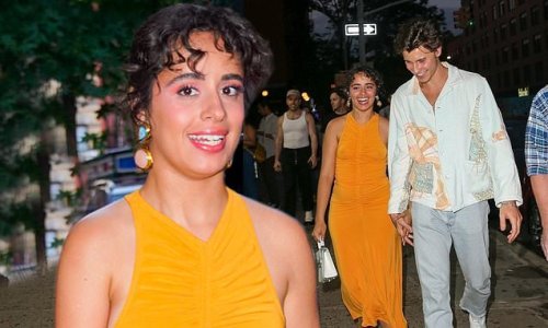 Camila and Shawn hold hands out on the town after she does Fallon