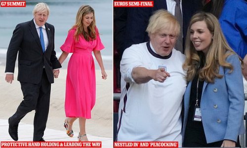 Body language expert reveals Boris was 'protective' of pregnant Carrie