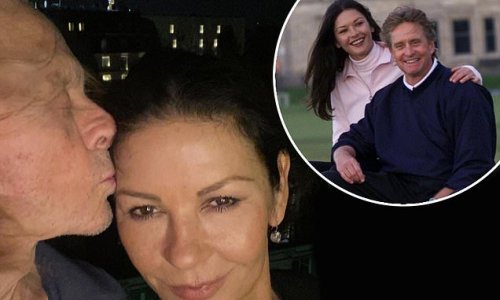 'It's like the Chanel purse I spent a fortune on... actually I'll put it up for resale': Catherine Zeta-Jones, 53, reflects on the 'up-and-downs' of her marriage to Michael Douglas, 78