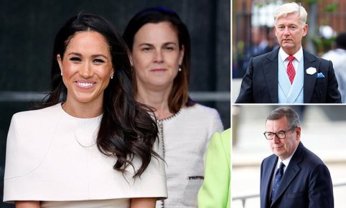 Meghan's aides branded her a 'narcissistic sociopath' over her demanding behaviour - and gave themselves the name 'Sussex Survivors Club', new book claims