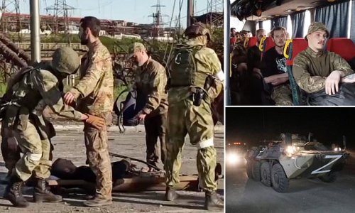 Russia accused of 'double crossing' Ukraine over deal to free fighters trapped in Azovstal steelworks